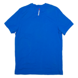 REEBOK Womens T-Shirt Blue L