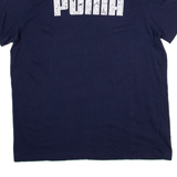 PUMA Womens T-Shirt Blue XL