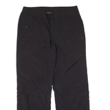 THE NORTH FACE Womens Trousers Black Relaxed Straight Nylon W30 L28