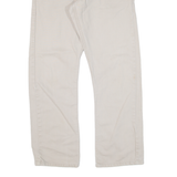 LEVI'S 514 Mens Trousers Beige Classic Straight W32 L27