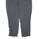 COLUMBIA Womens Trousers Grey Relaxed Tapered Nylon W30 L30