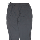 COLUMBIA Womens Trousers Grey Relaxed Tapered Nylon W30 L30
