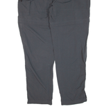 COLUMBIA Womens Trousers Grey Relaxed Tapered Nylon W30 L30
