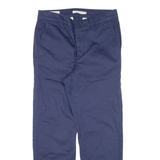 LEVI'S Essential Chino Womens Trousers Blue Slim Tapered W28 L27
