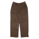 VANS Karina Rozunko Womens Trousers Brown Loose Straight W27 L27