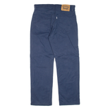 LEVI'S 751 Mens Trousers Blue Regular Straight W32 L27