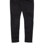 LEVI'S Womens Trousers Black Slim Skinny W29 L30