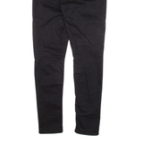 LEVI'S Womens Trousers Black Slim Skinny W29 L30