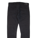 LEE Mens Trousers Black Slim Straight W36 L30
