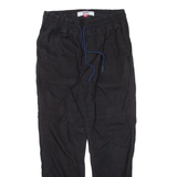 TOMMY HILFIGER Mens Trousers Black Regular Tapered W28 L27