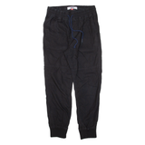 TOMMY HILFIGER Mens Trousers Black Regular Tapered W28 L27