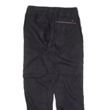 TOMMY HILFIGER Mens Trousers Black Regular Tapered W28 L27