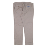 TED BAKER Mens Trousers Beige Slim Straight W38 L28