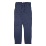 TOMMY HILFIGER Mens Trousers Blue Slim Straight W30 L28