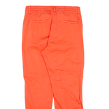 TOMMY HILFIGER Chino Womens Trousers Red Regular Tapered W30 L26