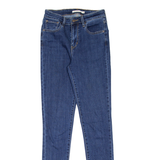 LEVI'S 721 High Rise Womens Jeans Blue Slim Skinny W26 L30