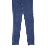 LEVI'S 721 High Rise Womens Jeans Blue Slim Skinny W26 L30