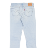 LEVI'S 711 Womens Jeans Blue Slim Skinny Stone Wash W25 L27