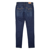 LEVI'S 524 Womens Jeans Blue Slim Skinny Stone Wash W26 L30