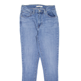 LEVI'S 721 High Rise Womens Jeans Blue Slim Skinny W25 L30