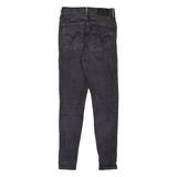 LEVI'S Mile High BIG E Womens Jeans Grey Slim Skinny W27 L28