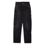 LEVI'S 536 08 Womens Jeans Black Regular Mom 90s W24 L32