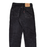 LEVI'S 536 08 Womens Jeans Black Regular Mom 90s W24 L32