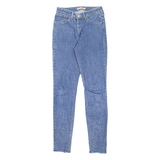 LEVI'S 721 High Rise Womens Jeans Blue Slim Skinny W27 L32