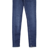 LEVI'S 710 Womens Jeans Blue Slim Skinny Stone Wash W25 L30