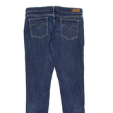 LEVI'S Womens Jeans Blue Slim Skinny Stone Wash W32 L34