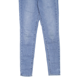 LEVI'S 720 High Rise BIG E Womens Jeans Blue Slim Skinny W27 L30
