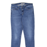 LEVI'S 711 Womens Jeans Blue Slim Skinny Stone Wash W28 L32
