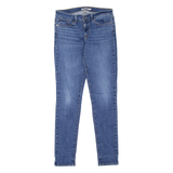 LEVI'S 711 Womens Jeans Blue Slim Skinny Stone Wash W28 L32