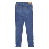 LEVI'S 711 Womens Jeans Blue Slim Skinny Stone Wash W28 L32