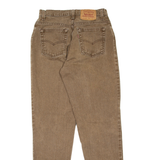 LEVI'S 16551-0246 Made In USA Womens Jeans Brown Mom 90s W27 L30