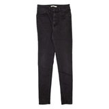 LEVI'S Mile High Womens Jeans Black Slim Skinny W27 L30