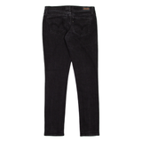 LEVI'S 524 Womens Jeans Black Slim Skinny W29 L32
