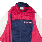 ADIDAS Sport Change Mens Track Jacket Red Colourblock M