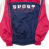 ADIDAS Sport Change Mens Track Jacket Red Colourblock M