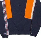 CHAMPION Mens Track Jacket Blue Colourblock S