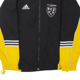 ADIDAS F.C. Zwingen Mens Workwear Jacket Black Colourblock L