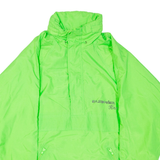 Mens Pullover Jacket Green Crazy Pattern XL