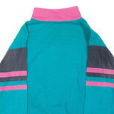 Grand Prix Womens Pullover Jacket Blue Colourblock L