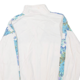 Womens Track Jacket White Floral M