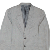 Mens Blazer Jacket Grey XL