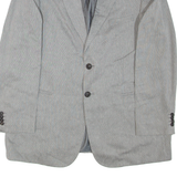 Mens Blazer Jacket Grey XL