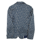 MAX MARA WEEKEND Womens Blazer Jacket Blue Floral UK 14