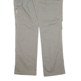 Womens Trousers Grey Loose Straight W34 L32