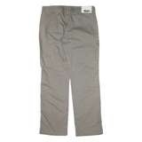 Womens Trousers Grey Loose Straight W34 L32