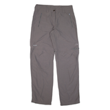 MAMMUT Womens Trousers Grey Regular Straight Nylon W30 L31